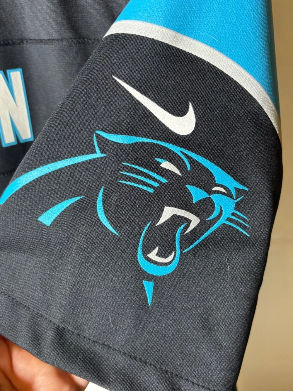 Greg Olsen 88 Carolina Panthers Jersey Nike On Field YOUTH XL Keep Pounding